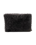 Load image into Gallery viewer, Sheepskin Clutch Bag (cream or charcoal)

