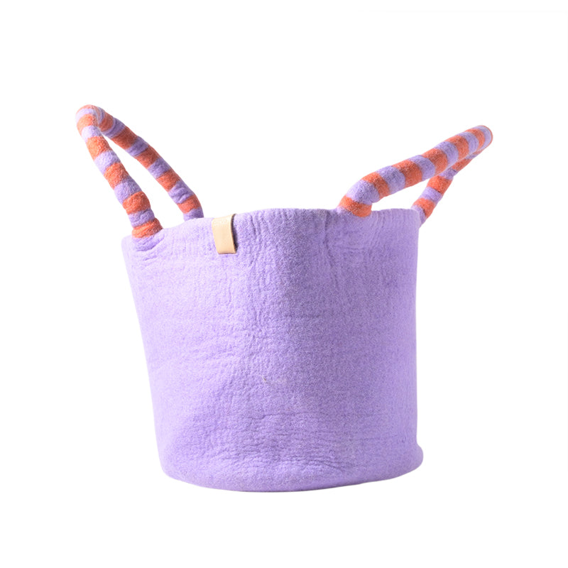 XL Wool Bag Lilac