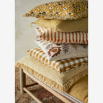 Load image into Gallery viewer, Velvet lemon cushion cover
