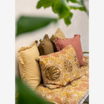 Load image into Gallery viewer, Ruffle Cushion Cover Lemon Yellow

