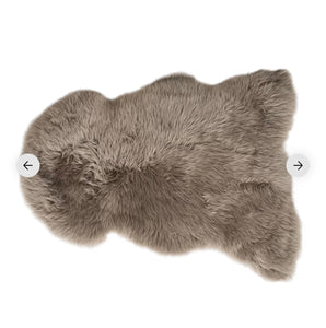 Shepherd Livia Sheepskin in Mushroom