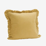 Load image into Gallery viewer, Ruffle Cushion Cover Lemon Yellow
