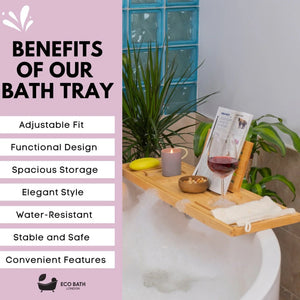 Bamboo Bath Tray