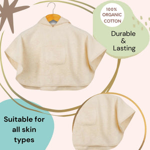 Organic Cotton Baby Poncho