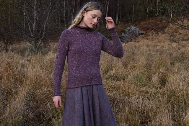 Women’s Merino Jumper in Copper
