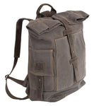 Load image into Gallery viewer, Small Cotton and Leather Backpack
