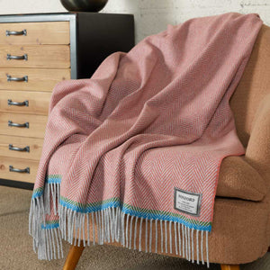 The Shannon Cashmere and Lambswool Throw
