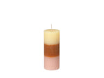 Load image into Gallery viewer, Striped Pillar Candles (Various colours)
