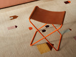 Load image into Gallery viewer, Stool Nova in Orange and Tan
