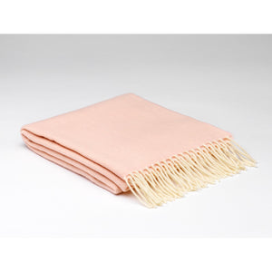 Soft Pink Lambswool Scarf