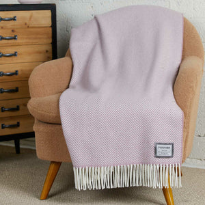 The Maeve Cashmere and Lambswool Throw