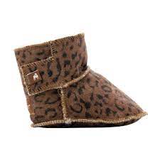 Shepherd Leopard Print Baby Booties