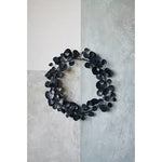 Load image into Gallery viewer, Black Metal Eucalyptus Wreath
