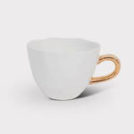 Load image into Gallery viewer, White Gold Handled Cup
