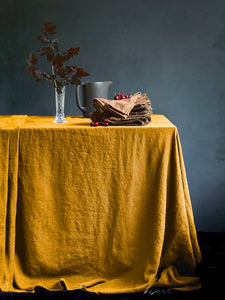 Lovely Linen Tablecloth (Various Colours)