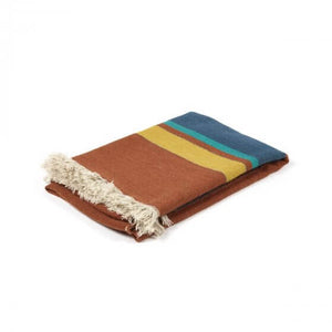 Redwood Linen and Wool Blanket