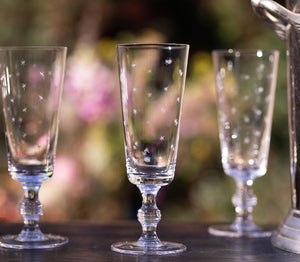 Champagne Flutes with Stars